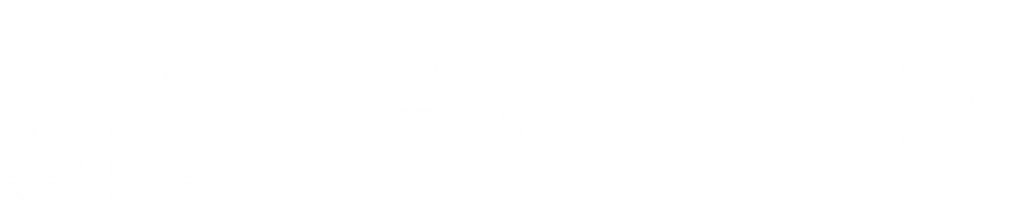 ChrisFil Logo Weiß